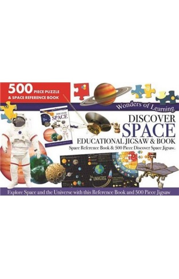 HL - Wonders of Learning: Discover Space, Educational Jigsaw & Book Set - (Puzzle)